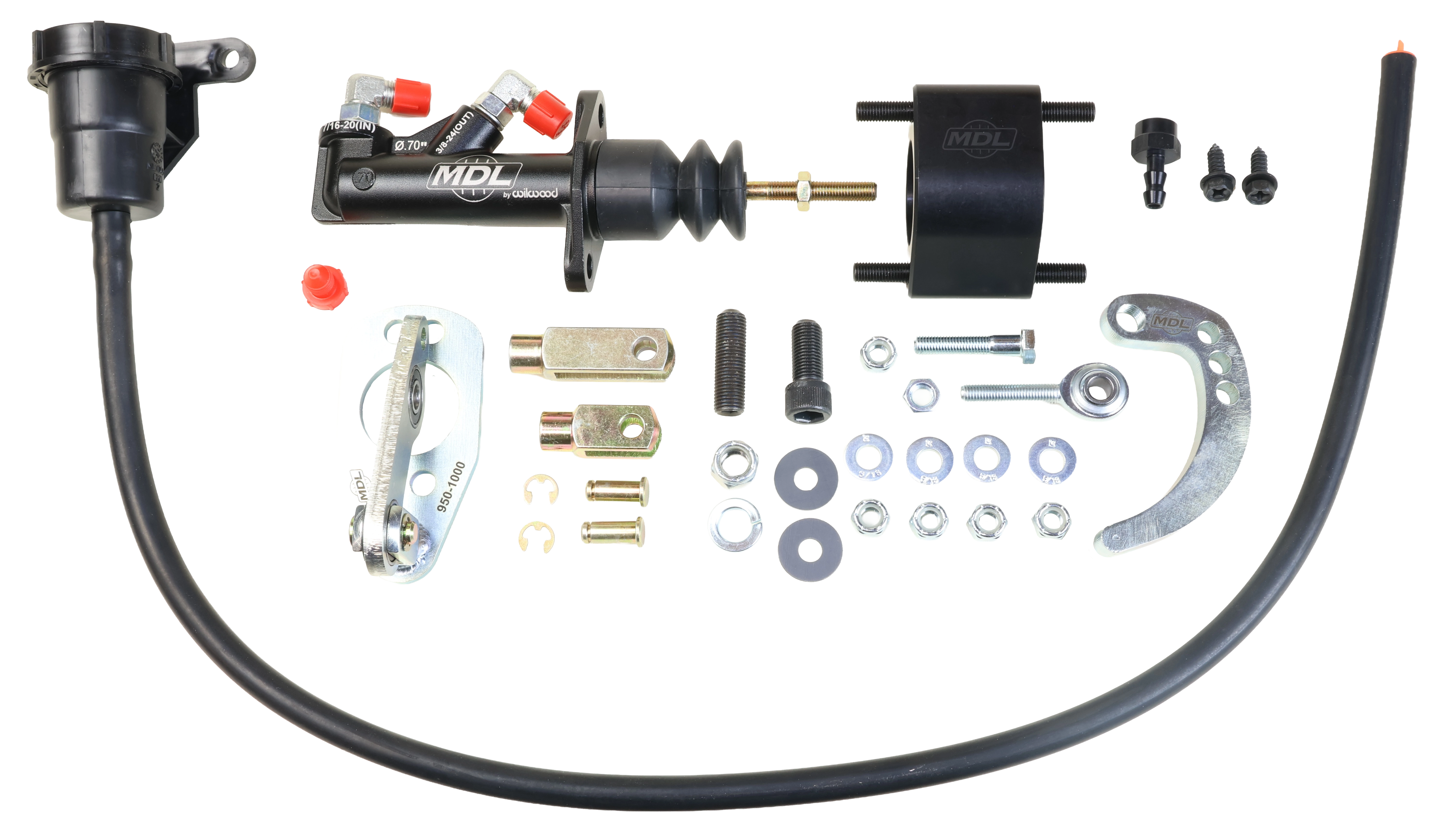 LF Series Hydraulic Clutch Master Kit | 1967-1970 Mustang/Cougar | Plastic Reservoir